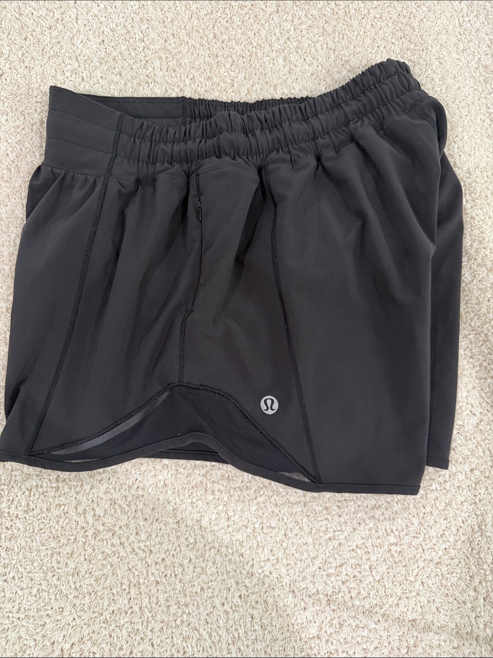 Lululemon Running Shorts mesh black - Picture 1 of 4